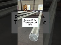 Fabricant Poteaux d'acier galvanisé à chaud Poteaux métalliques Poteaux de circulation Poteaux de communication