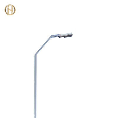 Pôle lumineux galvanisé à chaud personnalisable pour l'éclairage à haute performance
