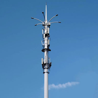 Postes de télécommunication en acier de haute performance ASTM A572 GR65