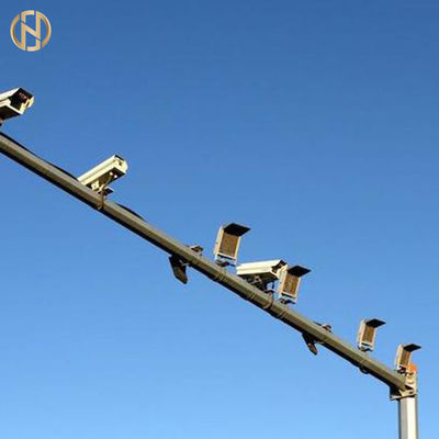 la caméra Polonais de télévision en circuit fermé de 10-35M Height a galvanisé la caméra de sécurité en acier Polonais