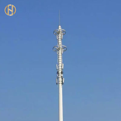 tour unipolaire de transmission de palmier de 30M 35M Telecommunication Post
