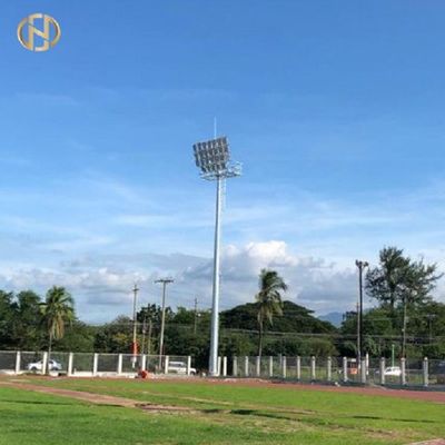 Haut mât Polonais de plaza   forme polygonale de 25M 35M 40M Flood Light Poles