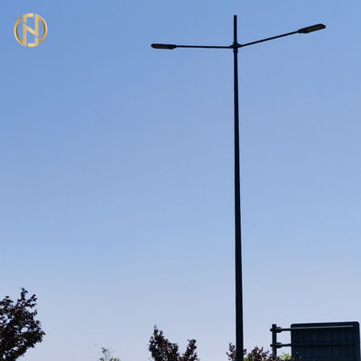 Bras simple/double réverbère du bras 10m Q235 Polonais