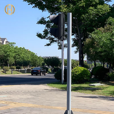 caméra Polonais léger de 4.5M 6M I Type Traffic Light Polonais installant à la route principale
