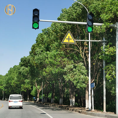 poudre en porte-à-faux d'axe de courrier de feu de signalisation d'épaisseur de 2.5mm - de 14mm enduite