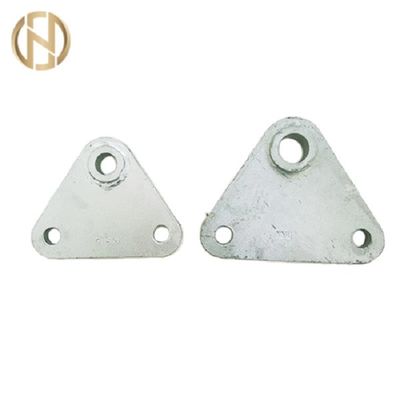 Actionnez le type convenable accessoires galvanisés de BT de Ploe de plaque d'acier d'immersion chaude