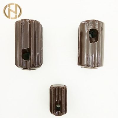 Finissez la norme ANSI en céramique de Bullnose d'isolateur de porcelaine de tension 54-1, 54-2, 54-3, 54-4 accessoires de poteau