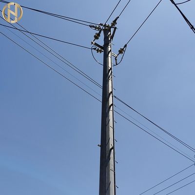 Acier tubulaire Polonais de 161KV Q420 355Mpa pour la ligne de transport d'énergie