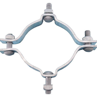 Acier de Guy Clamp Hold Hoop Galvanized de matériel de merveille d'immersion chaude
