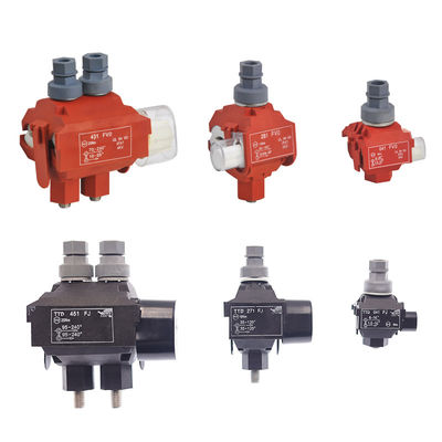 Connecteur isolant ignifuge perçant électrique de câble de bride de série de TTD