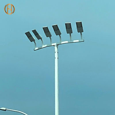 acheter 30m haut mât avec système de levage et acier galvanisé à chaud pour l'éclairage de stade et 50000 heures de vie online manufacture