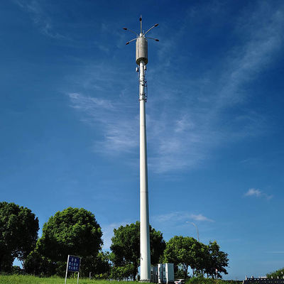 acheter Customizable Height and Wind Design for Telecommunication Post with Steel Pole Structure Analysis Report online manufacture