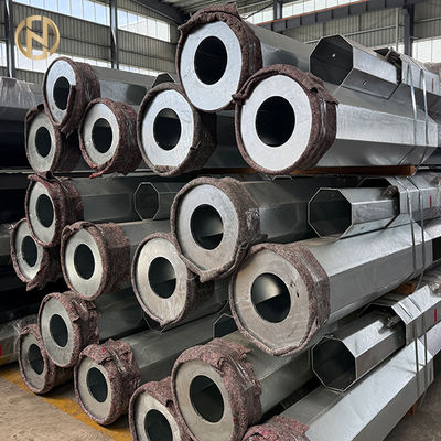 acheter High-quality Export Octagonal Hot-dip Galvanized Transmission Line Steel Poles online manufacture