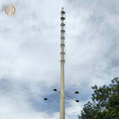 acheter 15-60M Steel Telecommunication Post   La télécommunication unipolaire domine online manufacture