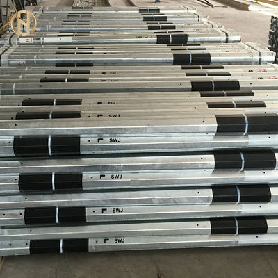 acheter forme en coupe octogonale de courant électrique de 13.5M de Polonais de couleur 45FT en acier de zinc online manufacture
