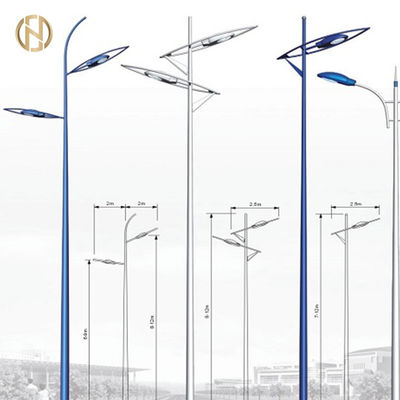 acheter L'immersion chaude a galvanisé l'acier Q235 solaire du poteau 6m 7m 9m 10m 12m de réverbère online manufacture