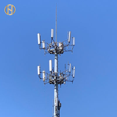 acheter ligne de transmission cellulaire de 120FT anti corrosion de Polonais avec le linceul de fibre de verre online manufacture