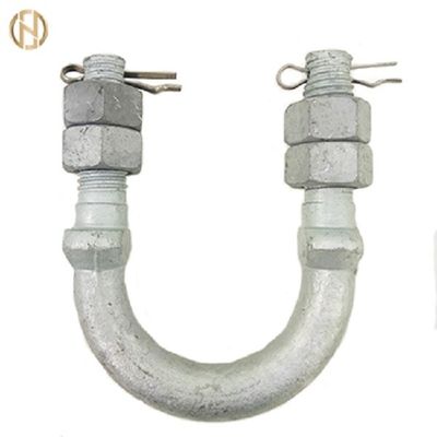 acheter Accessoires argentés de Polonais de couleur   Le type d'U se boulonne pour des attaches de tour dominent des garnitures online manufacture