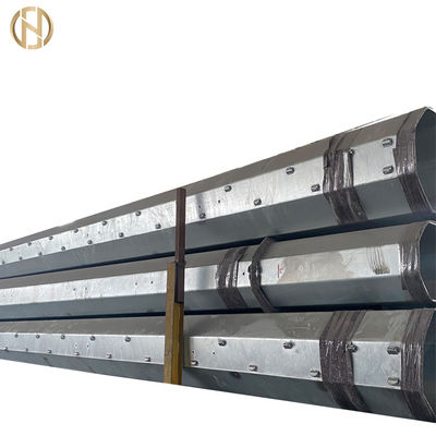 acheter Ligne de transmission adaptée aux besoins du client de Polonais de puissance en métal 132KV HDG extérieure online manufacture