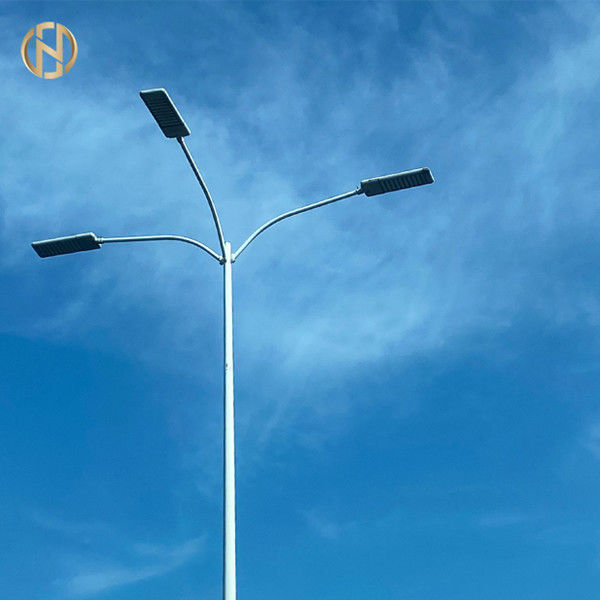 Pôle lumineux galvanisé à chaud personnalisable pour l'éclairage à haute performance