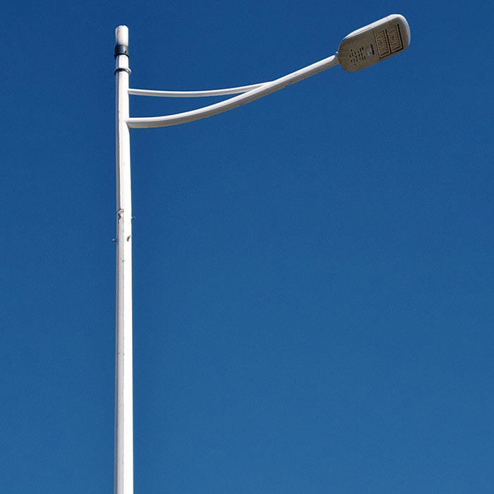 Pôle d'éclairage de rue galvanisé en acier à chaud pour des solutions d'éclairage extérieur personnalisables