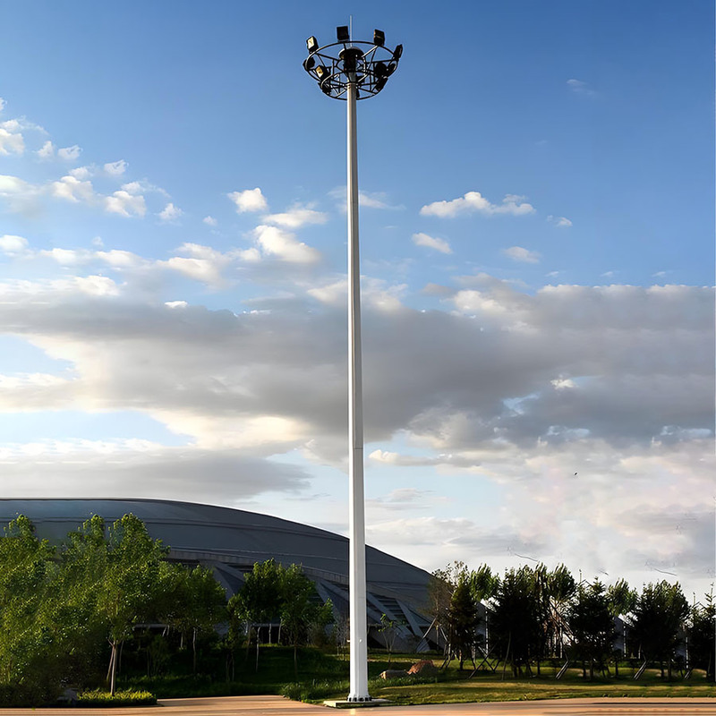 Produit d'usine 25m 30m haut mât lumineux lampe réglable
