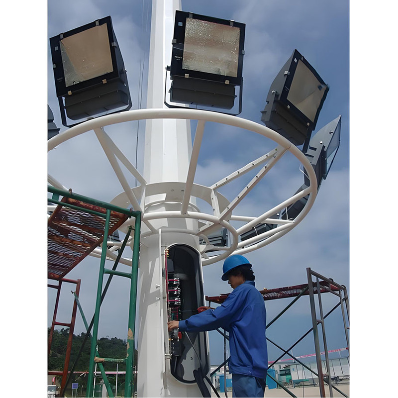 Produit d'usine 25m 30m haut mât lumineux lampe réglable