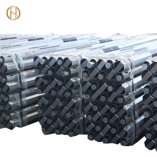 Immersion chaude Polonais en acier galvanisé 2.5mm - 20mm pour les lignes aériennes de transmission