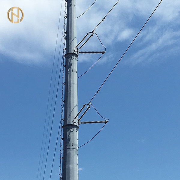 L'appui d'individu a galvanisé le degré 60-90 de Polonais de puissance 132KV 138KV 32m
