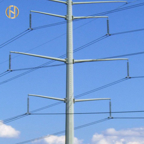 Puissance Polonais galvanisée NEA 105FT 110FT 30M en métal 32M 138KV 132KV