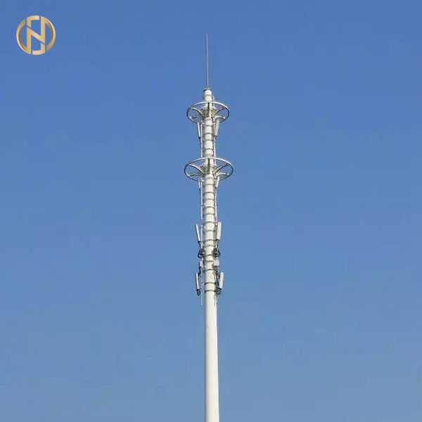 tour unipolaire de transmission de palmier de 30M 35M Telecommunication Post
