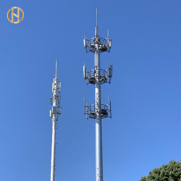 tour de 36M Cellular Monopole Communication avec 2 couches de PlatformM 40