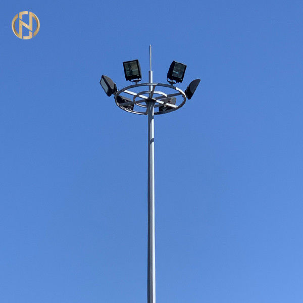 Type fixe haute tour d'éclairage de mât pour 25M illuminés 30M 35M adaptés aux besoins du client