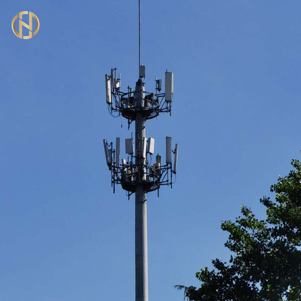 Vent galvanisé du courrier 20M 25M 30M 35M 40M de télécommunication d'immersion chaude résistant
