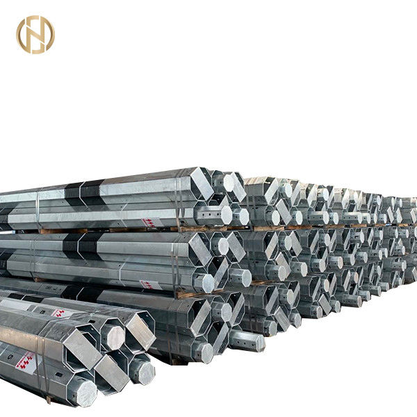 12M Galvanized Steel Light Polonais pour la distribution d'énergie