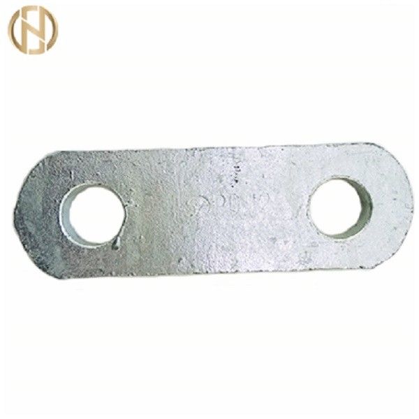 plongez le type galvanisé de palladium de structure de parallèle d'acier accessoires de poteau de chape/plat de lien