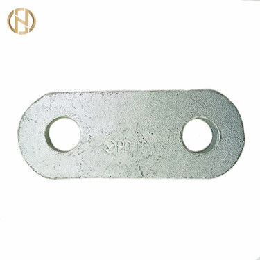 plongez le type galvanisé de palladium de structure de parallèle d'acier accessoires de poteau de chape/plat de lien