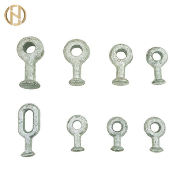 Anneau accrochant principal de boule de Q QP QH pour le câble aérien électrique adaptant des accessoires de Ploe