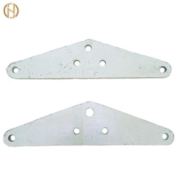 Actionnez le type convenable accessoires galvanisés de BT de Ploe de plaque d'acier d'immersion chaude