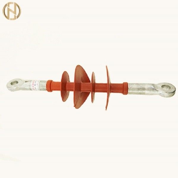 Longue résistance à la traction supérieure de l'isolateur 120KN 24KV en caoutchouc de silicone de suspension de Rod
