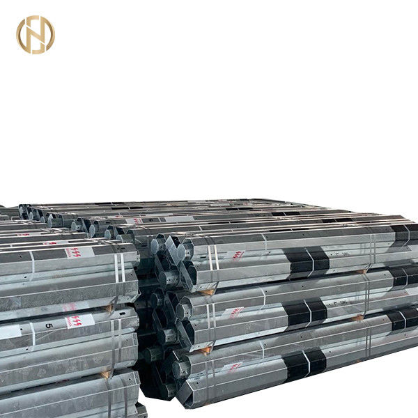 Galvanisation bien finie en métal silicium électrique tubulaire de Polonais 11M 450daN 550daN de bas