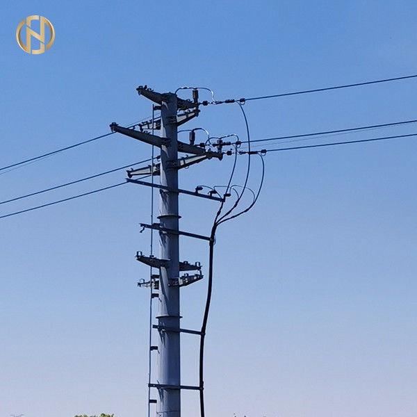 Puissance Polonais adaptée aux besoins du client 69KV 90FT Q460C électrique en acier en métal de taille