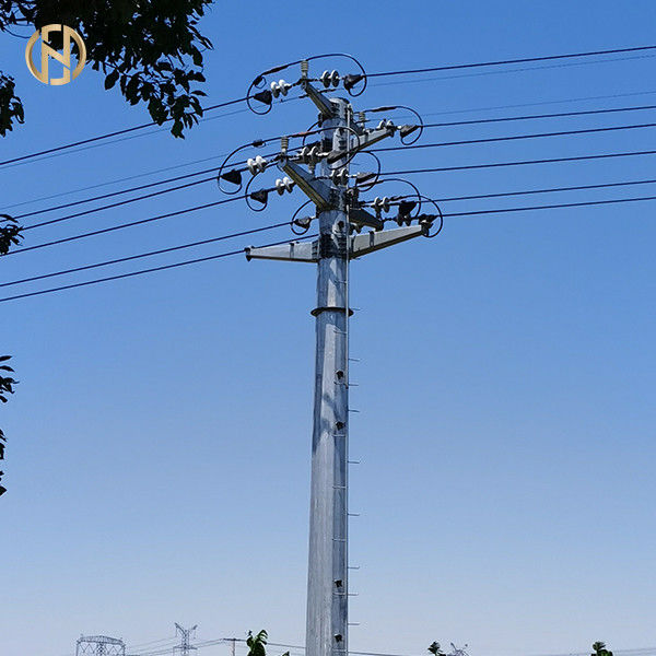 Transport d'énergie électrique en acier en métal Polonais 69KV 90FT Q460C