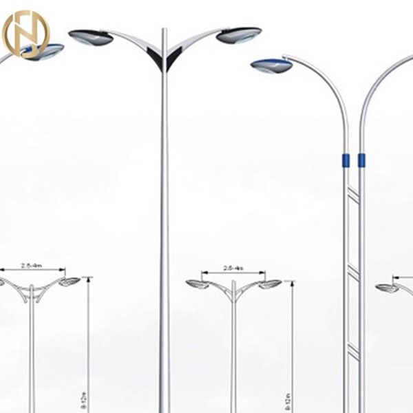 lampe décorative octogonale Polonais Multipyramidal de réverbère Q235 de 3mm
