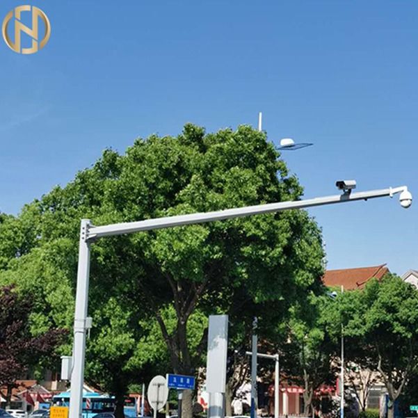 L type le trafic de Q345 prolongeant le mât en acier télescopique d'antenne