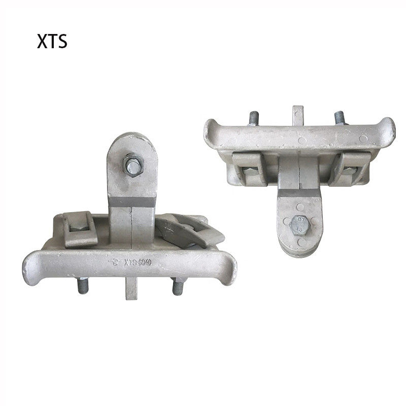 Brides de suspension pour la haute tension jumelle de Jumper Conductor Electric Power Fittings