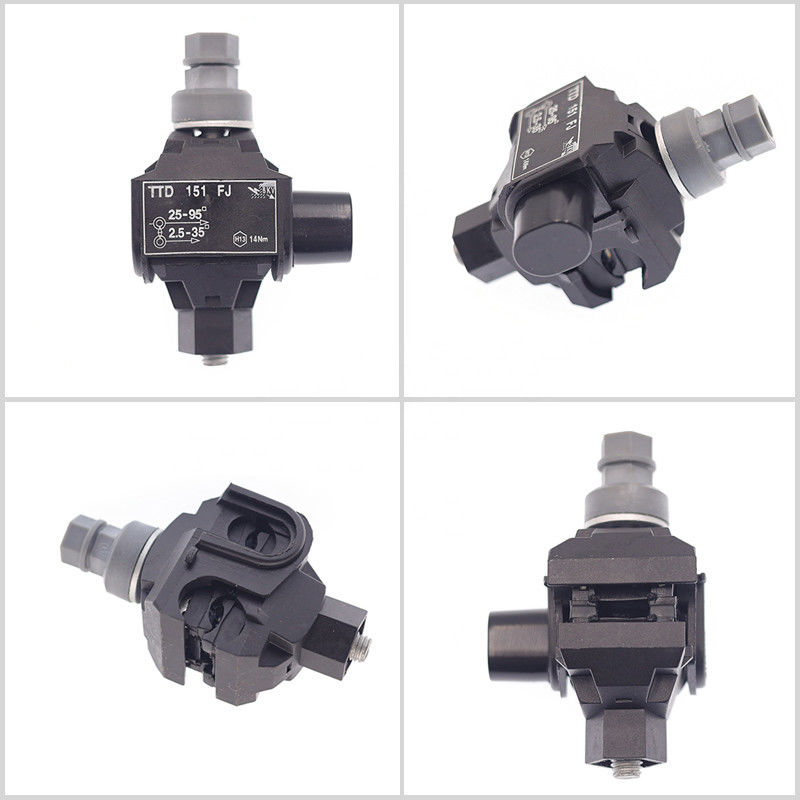 Connecteur isolant ignifuge perçant électrique de câble de bride de série de TTD