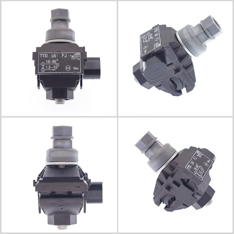 Connecteur isolant ignifuge perçant électrique de câble de bride de série de TTD