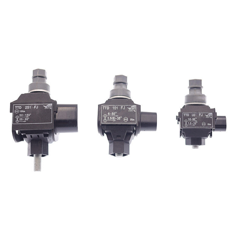 Connecteur isolant ignifuge perçant électrique de câble de bride de série de TTD