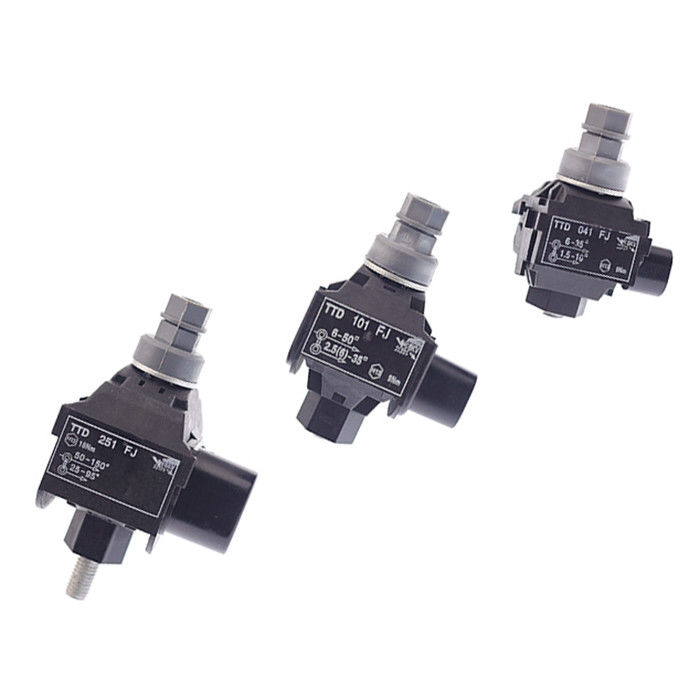 Connecteur isolant ignifuge perçant électrique de câble de bride de série de TTD
